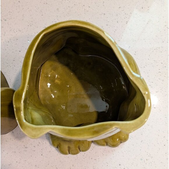 Vintage Basset Hound Dog Cookie Jar Glossy Ceramic Doranne of California 1950s - Picture 14 of 16